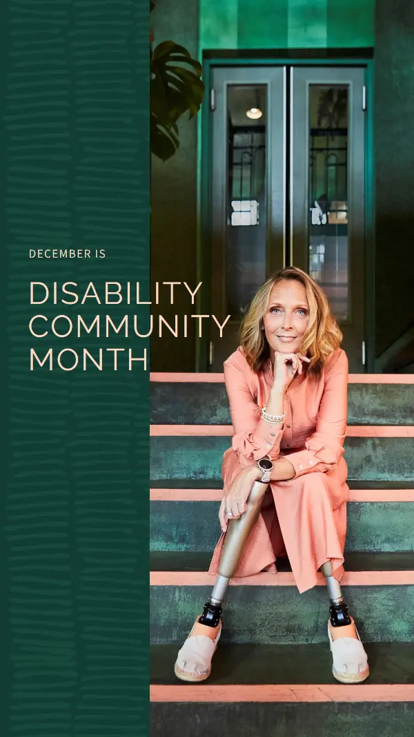 Celebrating Disability Community Month green modern-simple