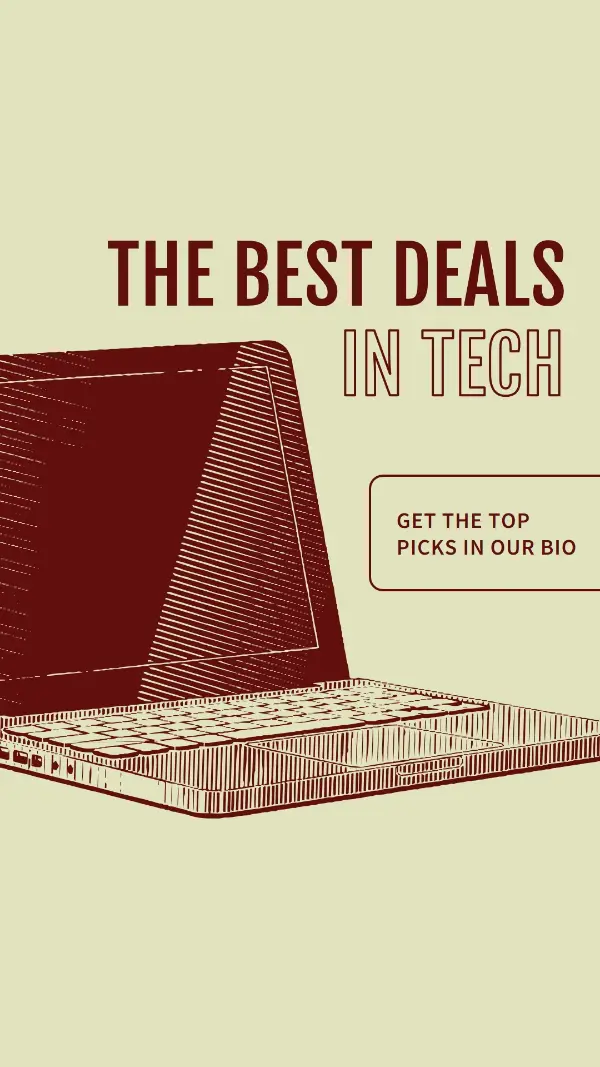 Big tech deal green vintage-retro