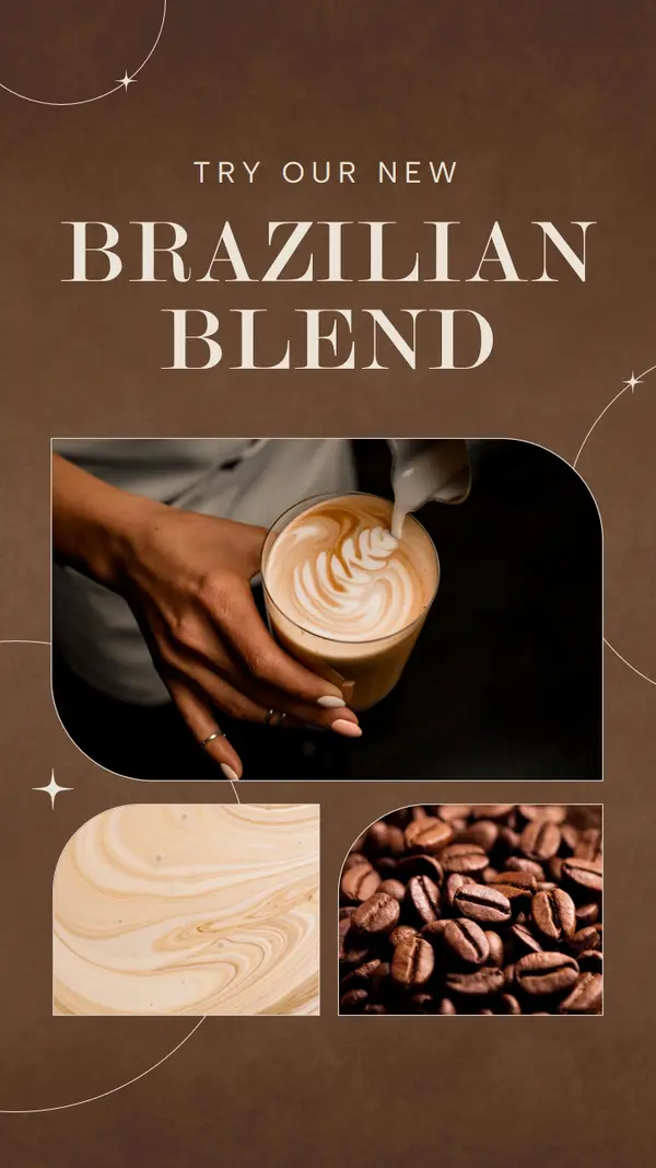 Try our new Brazilian blend