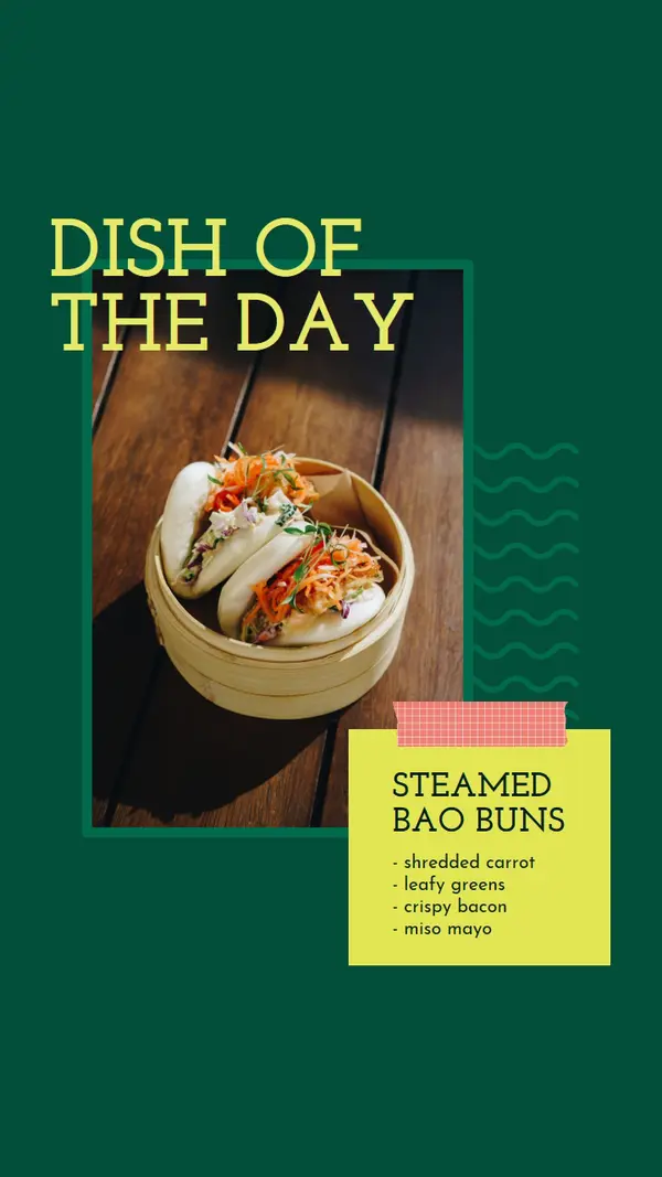 Try our dish of the day