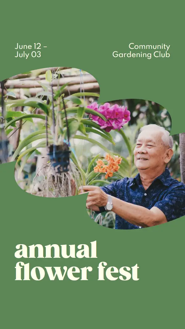 Community annual flower festival