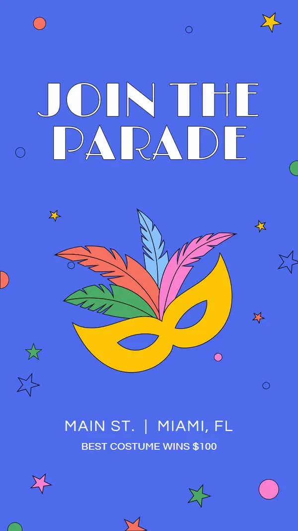 Join the carnival parade