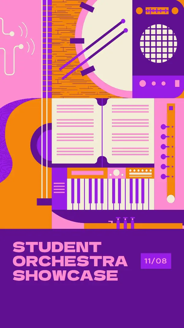 Student orchestra showcase