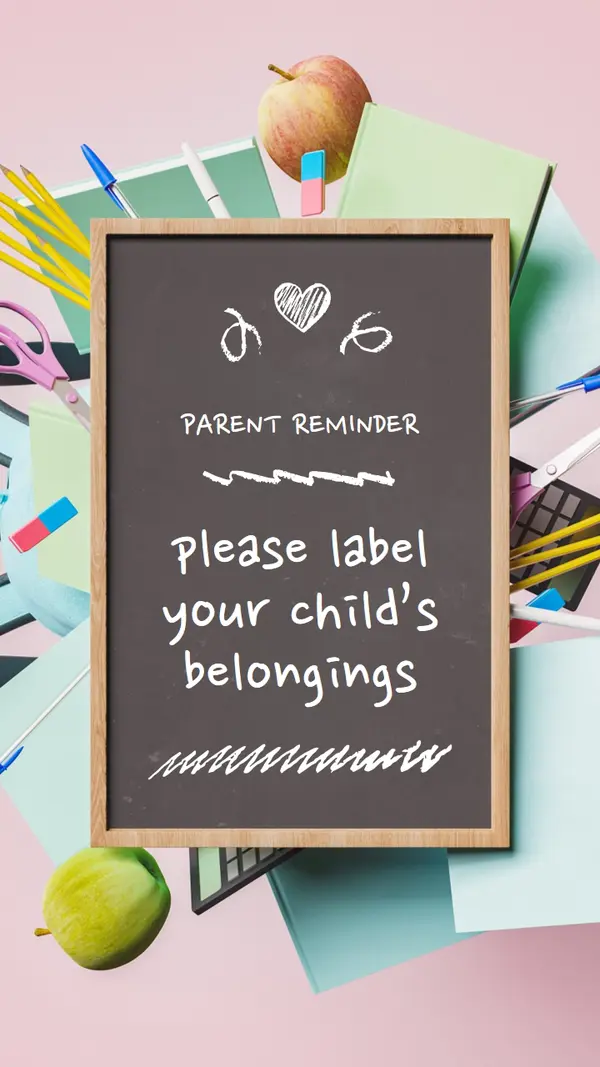 Reminder for parents