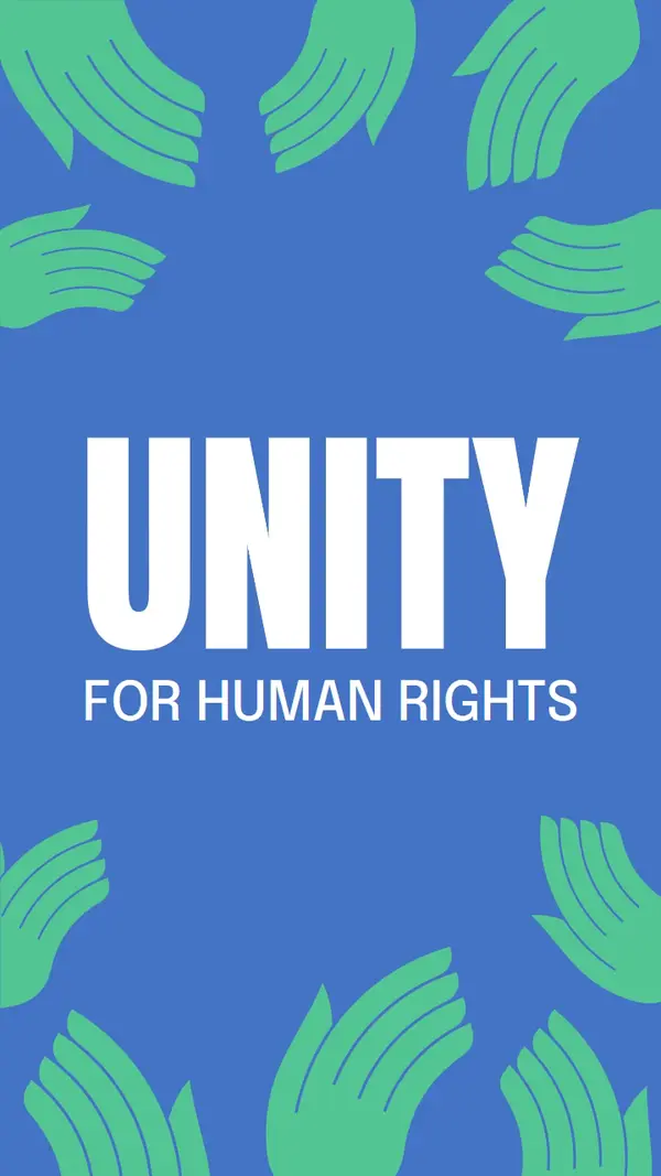 Unity for human rights
