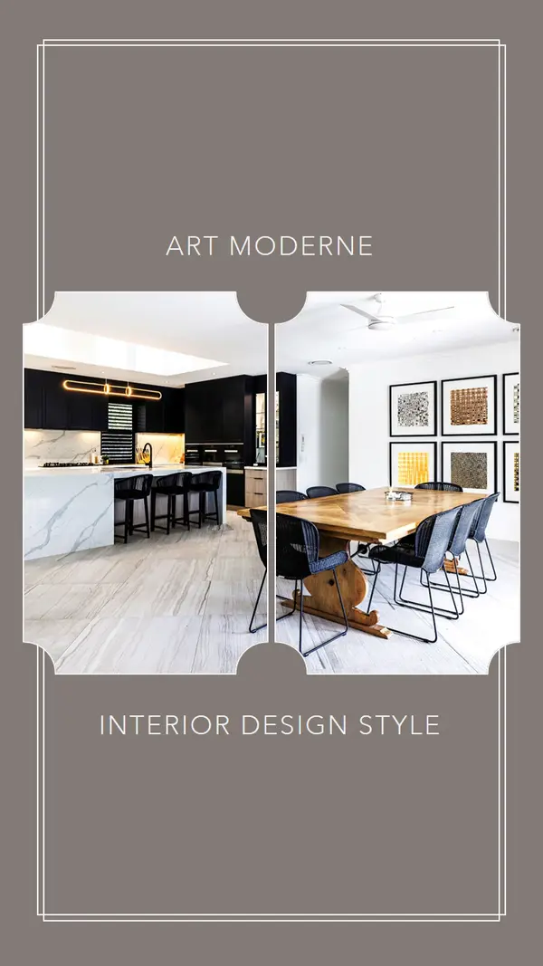 Modern interior design style