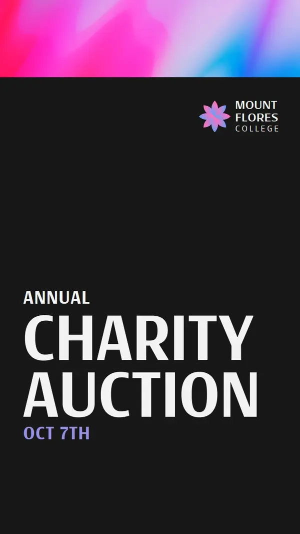 Annual charity auction