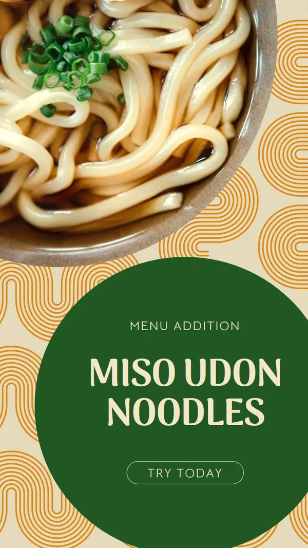 Try our noodles today