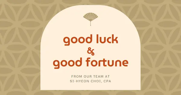 Good luck and good fortune