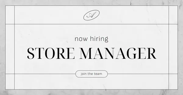 Now hiring - Join the team