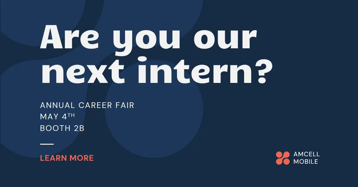 Annual career fair advert