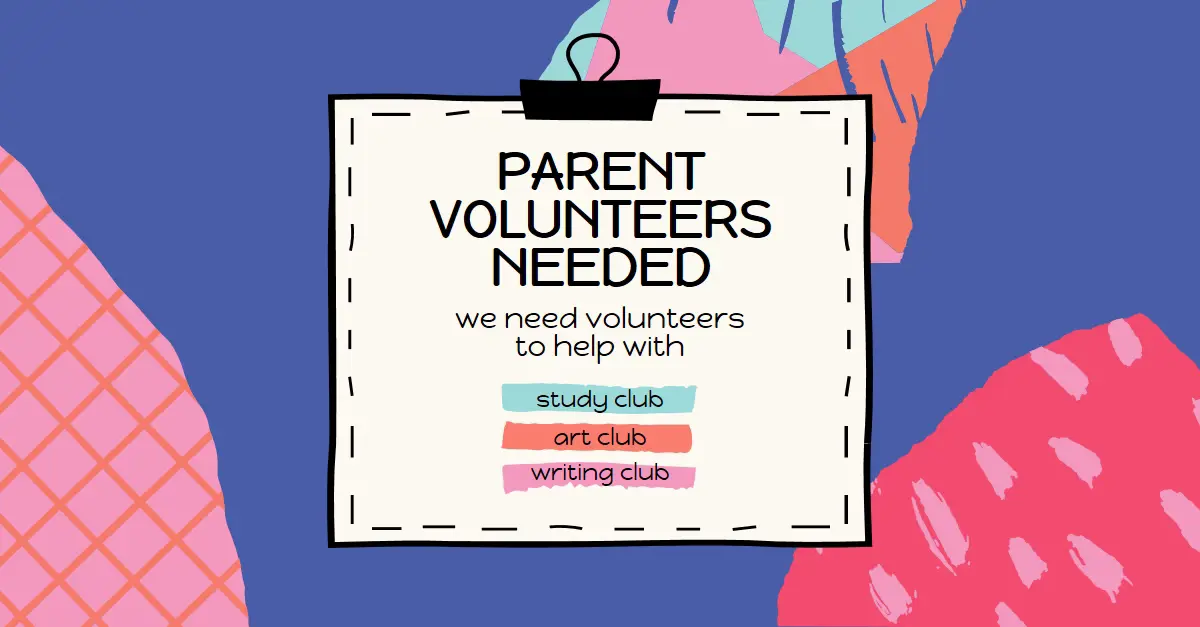 Parent volunteers needed