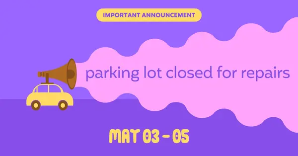 Important closure announcement