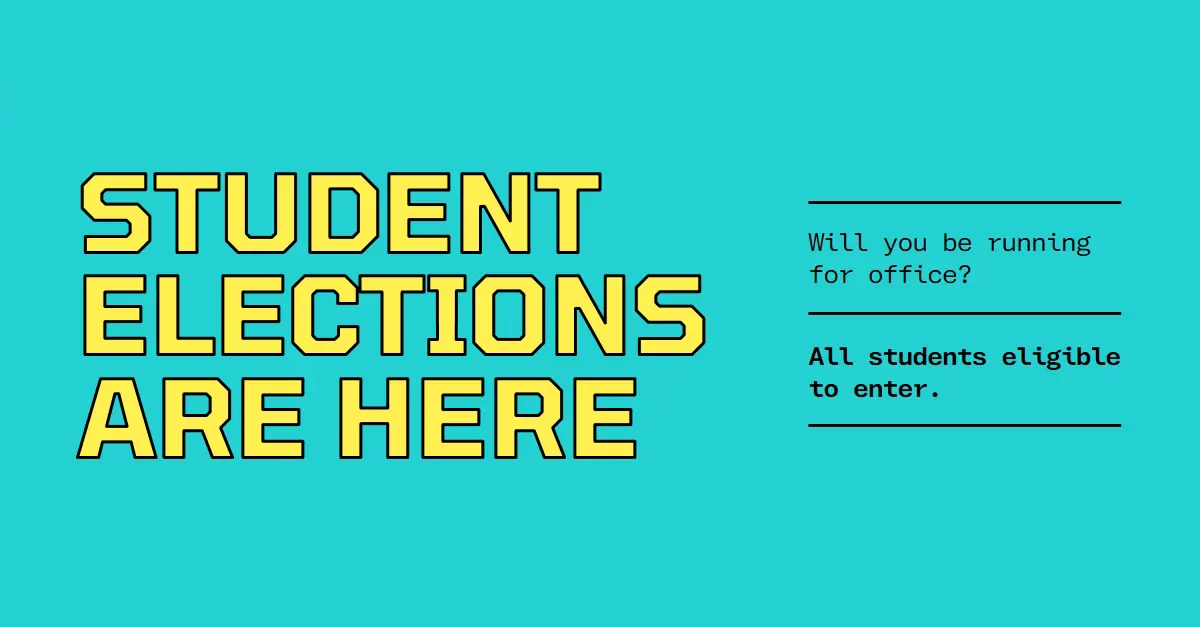 Student elections are here