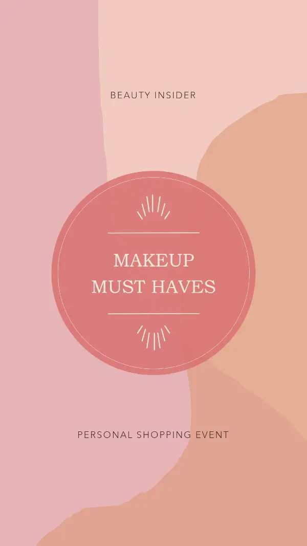 Blush palette pink organic-boho