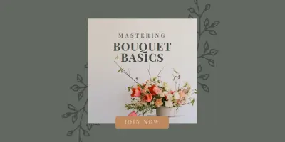 Bouquet basics green vintage-botanical