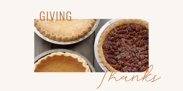 Hap-pie Thanksgiving white modern-simple