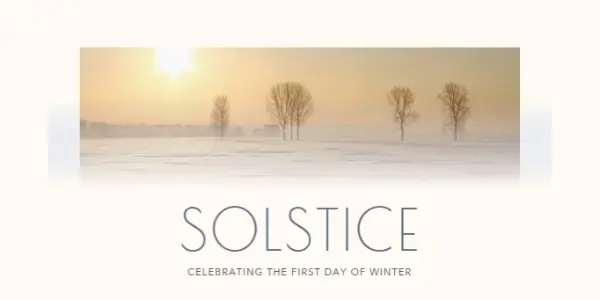 Salute the solstice white modern-simple