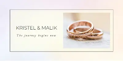 Rings of love pink modern-simple