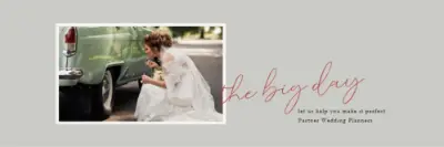 The big day gray modern-simple