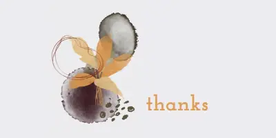 With gratitude gray organic-simple