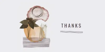 I leaf my thanks white organic-simple