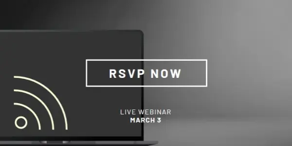 Webinar star black modern-simple