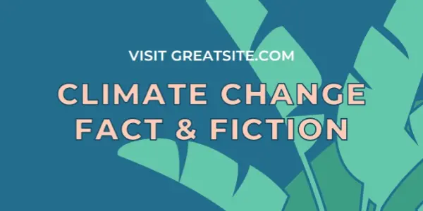 Facts on climate change blue whimsical-color-block