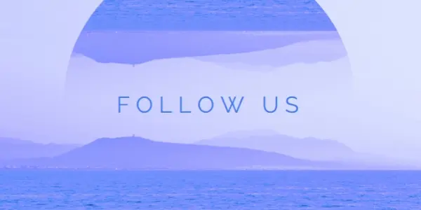 Follow the leader blue modern-simple