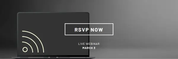 Webinar star black modern-simple