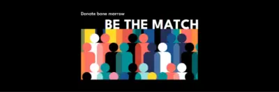 Become a bone marrow donor black modern-bold