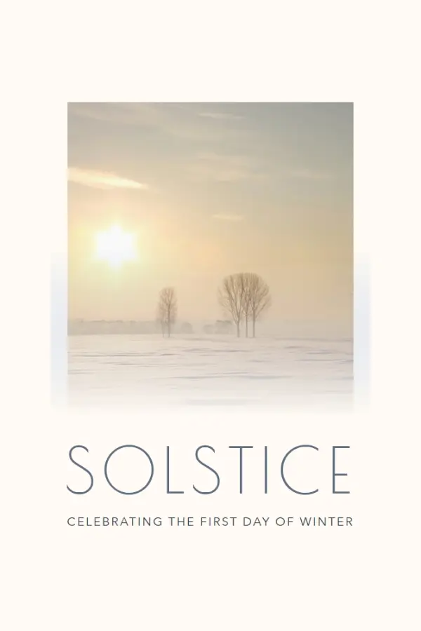 Salute the solstice white modern-simple