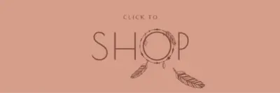 Shop circle pink organic-boho