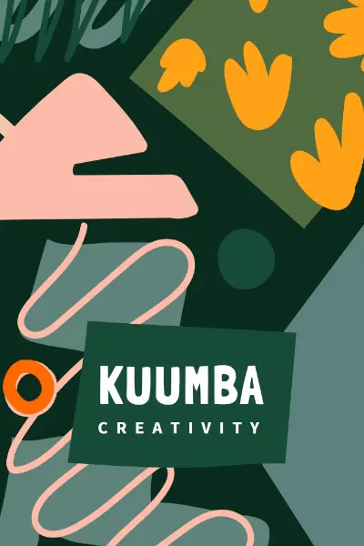 Commitment to Kuumba green whimsical-color-block