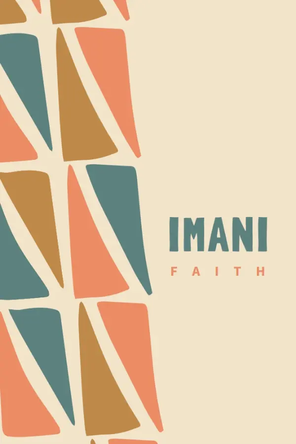 Celebrating Imani orange whimsical-color-block