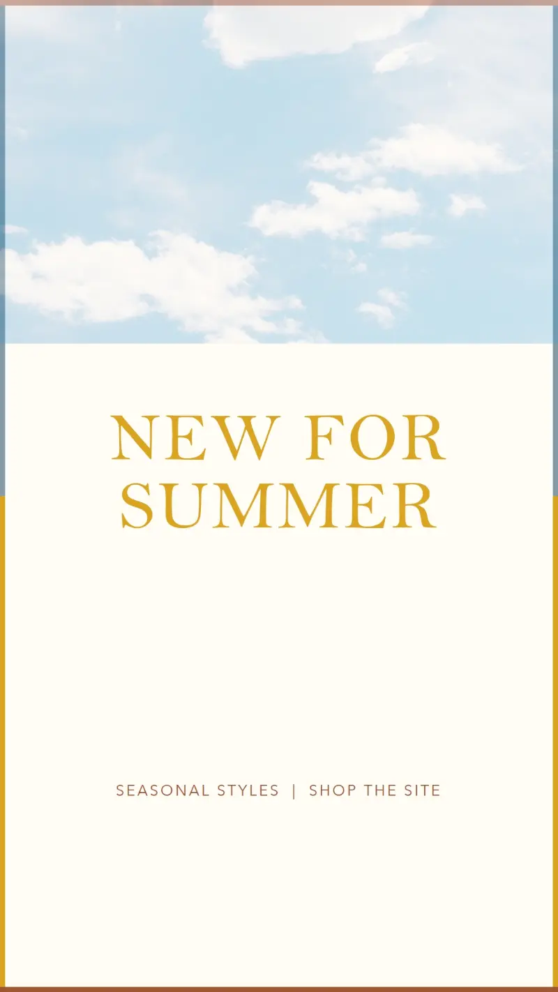 New for summer yellow modern-simple