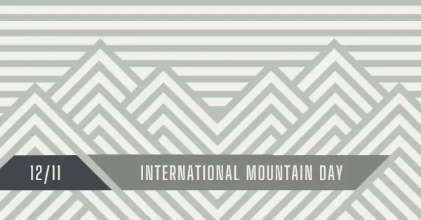 Mount up gray modern-geometric-&-linear