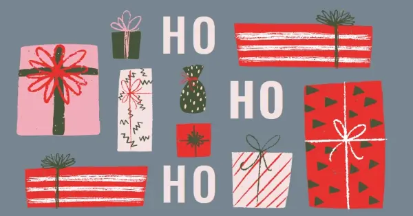 Word-search pattern creates wrapping paper for any occasion