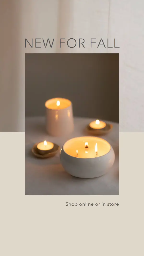 Candlelit calm brown modern-simple