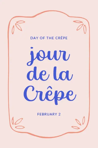 Crepes la vie pink whimsical-line