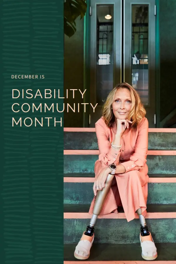 Celebrating Disability Community Month green modern-simple