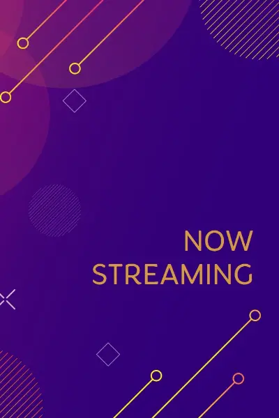 Stream team purple modern-simple