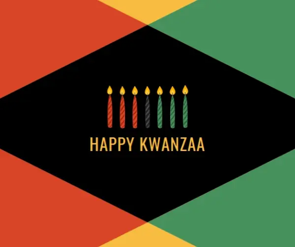 A happy Kwanzaa green modern-geometric-&-linear