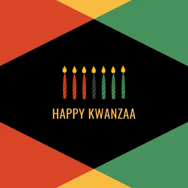 A happy Kwanzaa green modern-geometric-&-linear