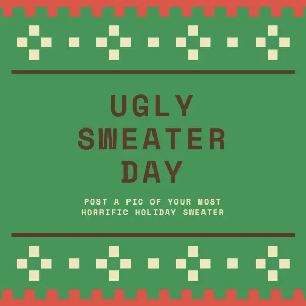 Warm and ugly green vintage-retro