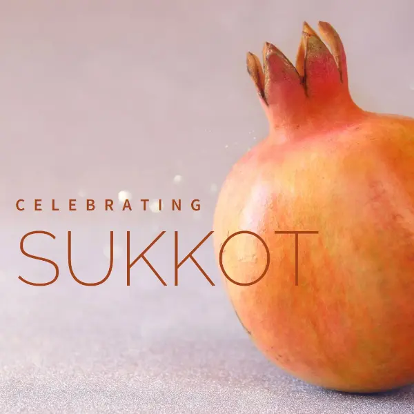 Sukkot abundance pink modern-simple