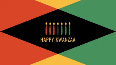 A happy Kwanzaa green modern-geometric-&-linear