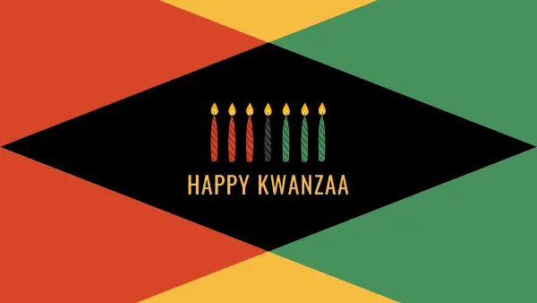 A happy Kwanzaa green modern-geometric-&-linear