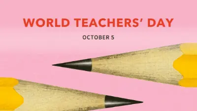 Feature teachers pink modern-bold