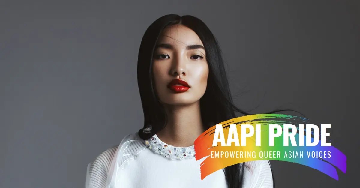 AAPI Pride gray modern-bold